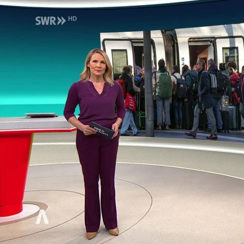 Nachrichtensprecherin Daniela Schick (Foto: SWR)